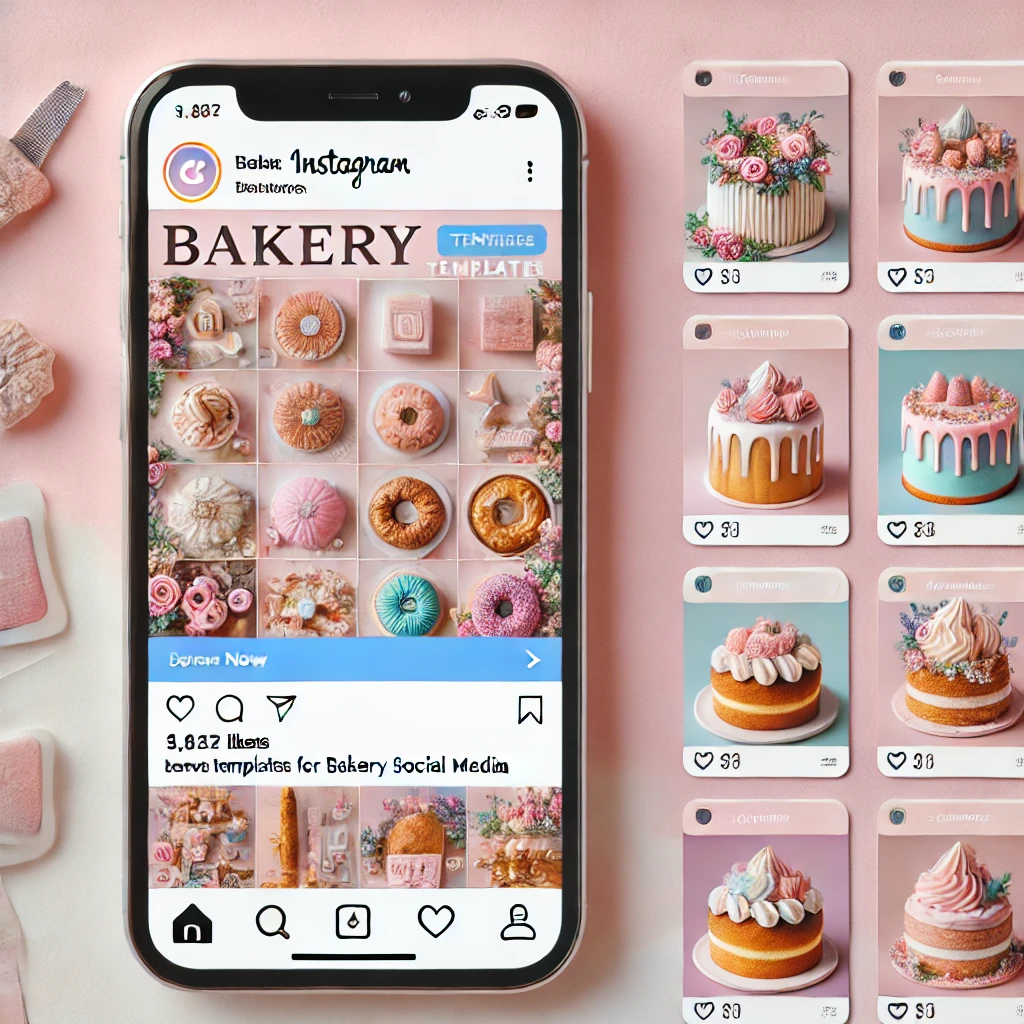Instagram Content Kit for Bakeries